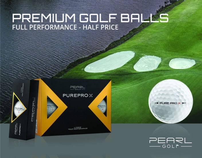 Postcard Design Golfball Purepro X